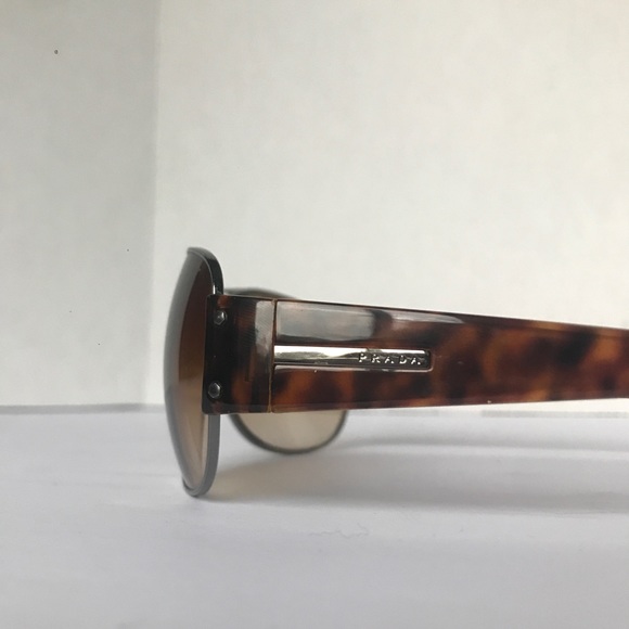 Prada SPR52G Brown Gradient Piolet Sunglasses - Picture 2 of 14